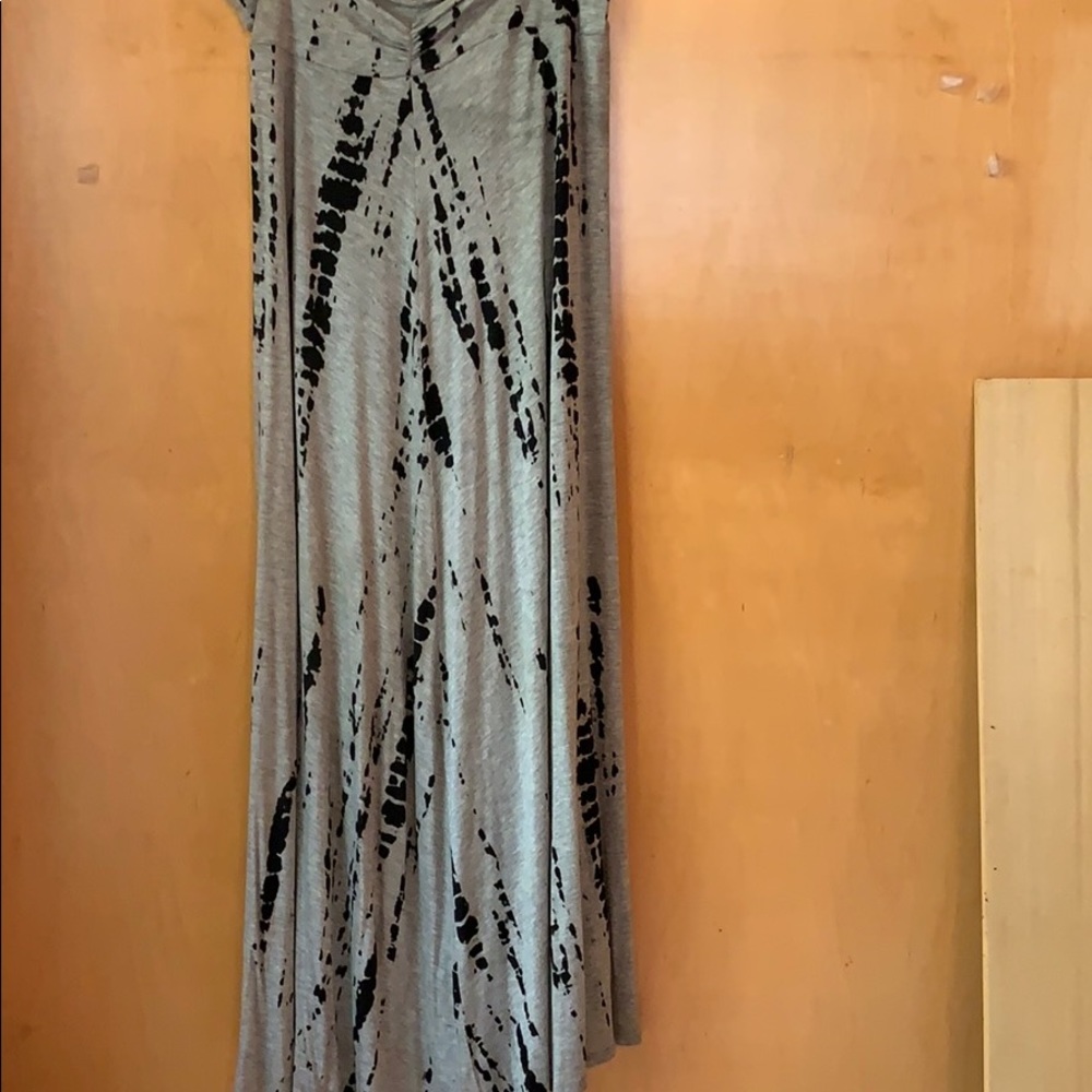 Funky black and grey skirt